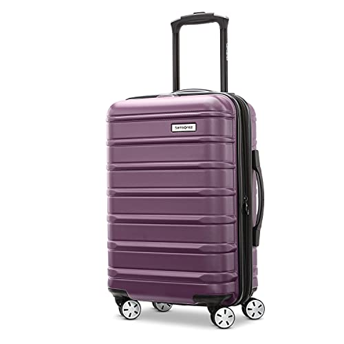 Samsonite Omni 2 Hardside Expandable Luggage with Spinner Wheels, 2-Piece Set (19/24), Lagoon Blue