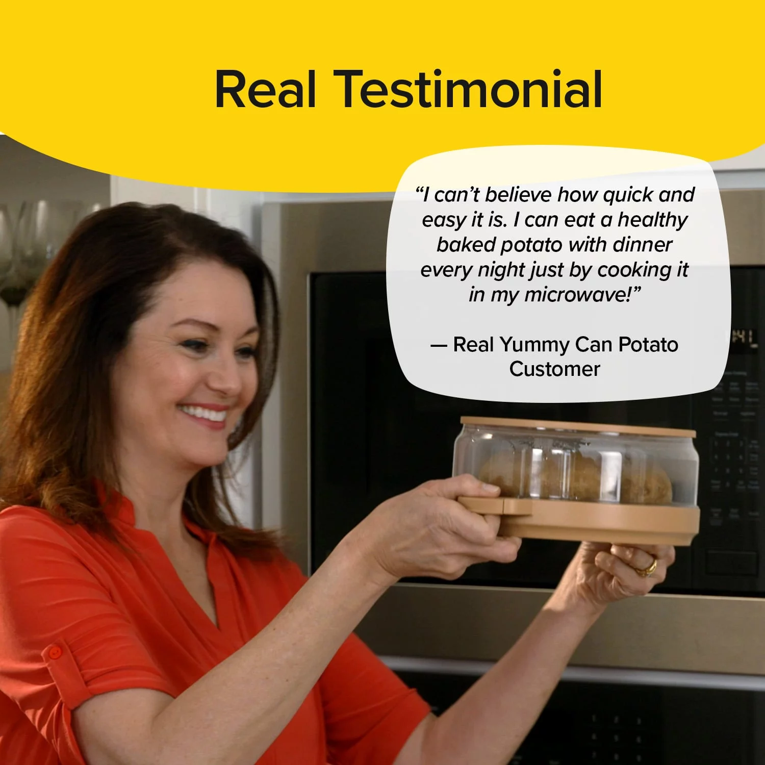 Yummy Can Potatoes 2 Pack AS-SEEN-ON-TV Baked Potatoes from Your Microwave in Minutes