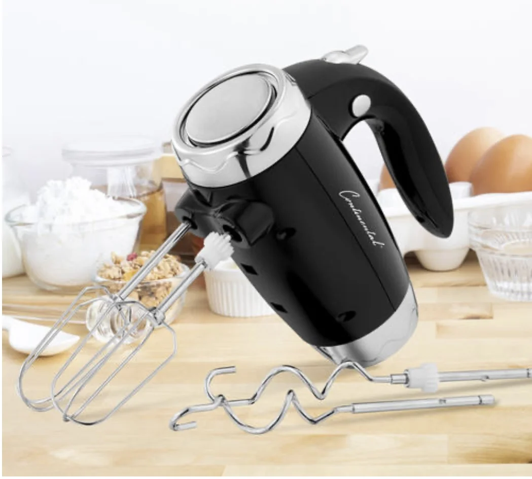 Continental  Ultra Power 6-Speed Hand Mixer - MX149 Black