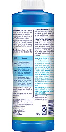 Clorox® Pool&Spa™ Swimming Pool Scale, Metal & Stain Control, Prevents Metal Stains and Scale Formation, Removes Metal Stains, 1 Quart (Pack of 1)