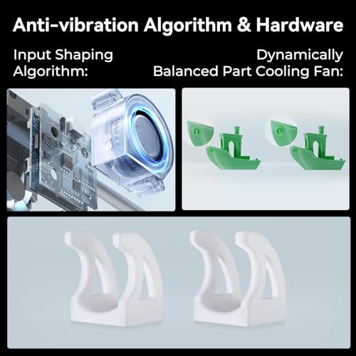 Creality K1 SE 3D Printer, 2024 New Version 600mm/s High-Speed Hands-Free Auto Leveling Flagship-Level Direct Extruder Quick-swap Tri-Metal Nozzle K1 Upgrade 3D Printer