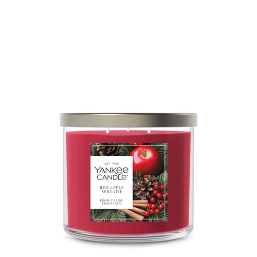 Yankee Candle Balsam & Cedar, Holiday Scented Candle, 22oz Large Jar with up to 150 Hour Burn Time, Giftable
