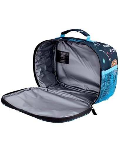 Travelers Club 5 Piece Kids' Luggage Set, Black Polkadot