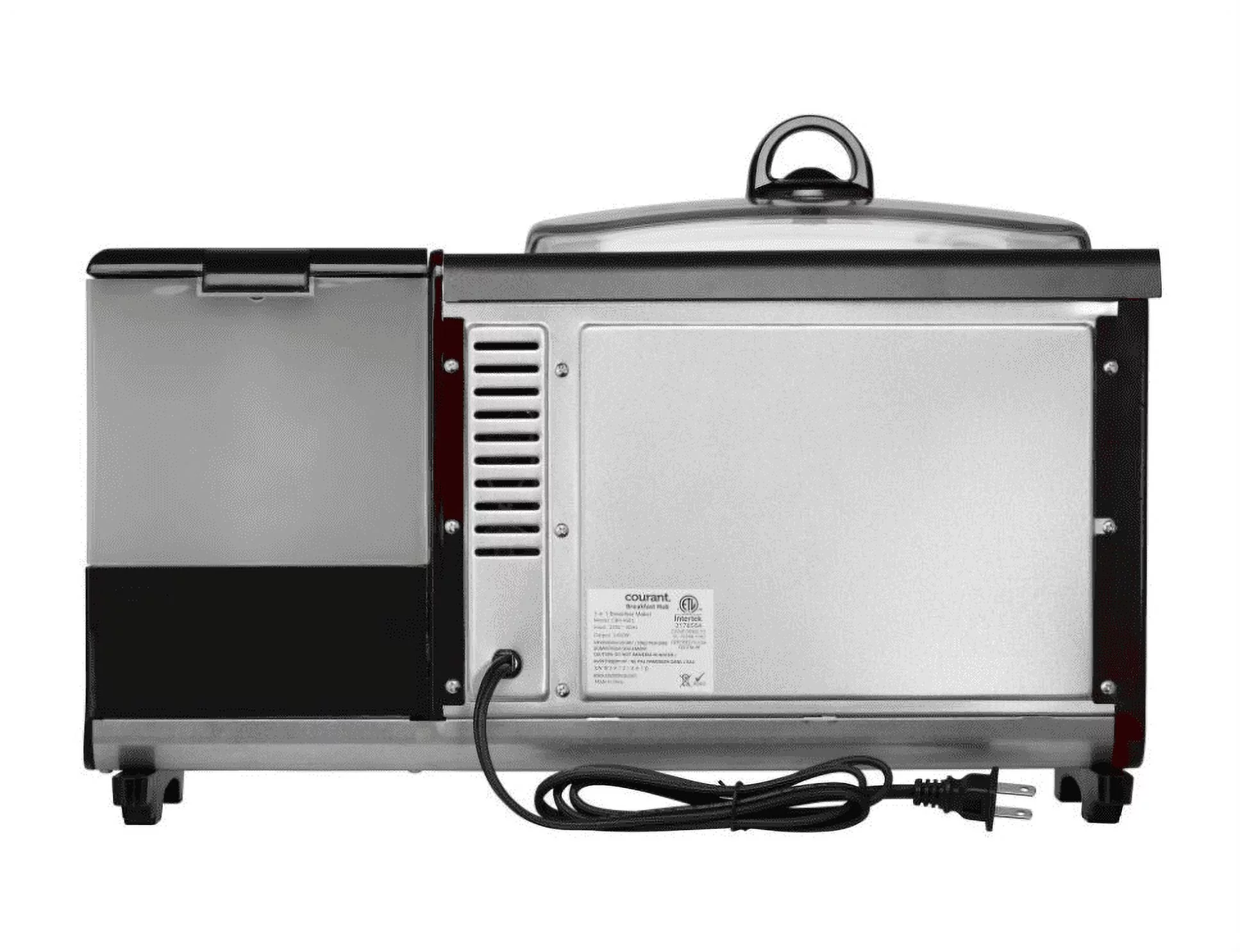 COURANT 3-IN-1 BREAKFAST HUB, BLACK