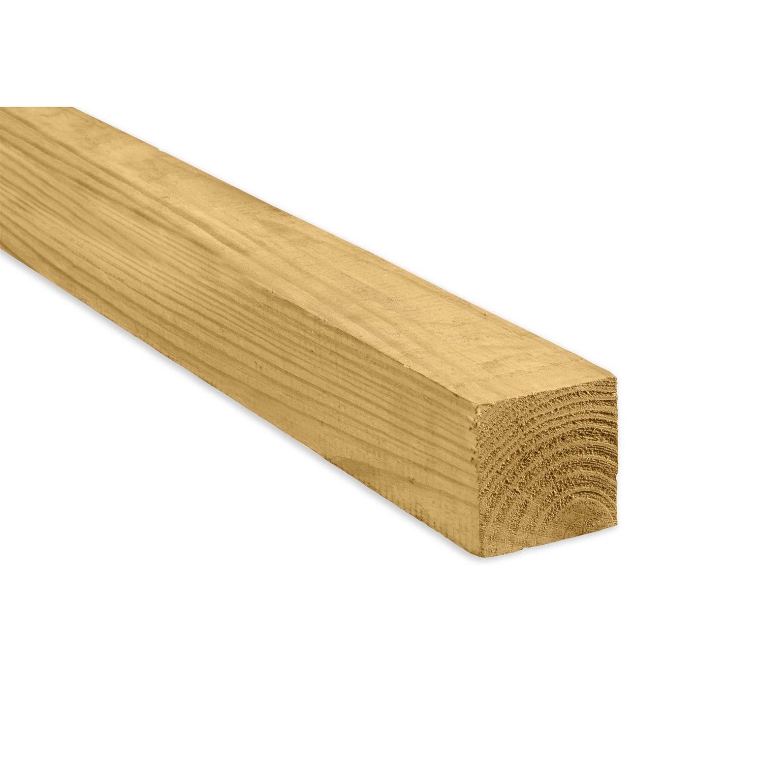 Severe Weather 4-in x 4-in x 8-ft #2 Ground Contact Wood Pressure Treated Lumber Y2L40408-GC