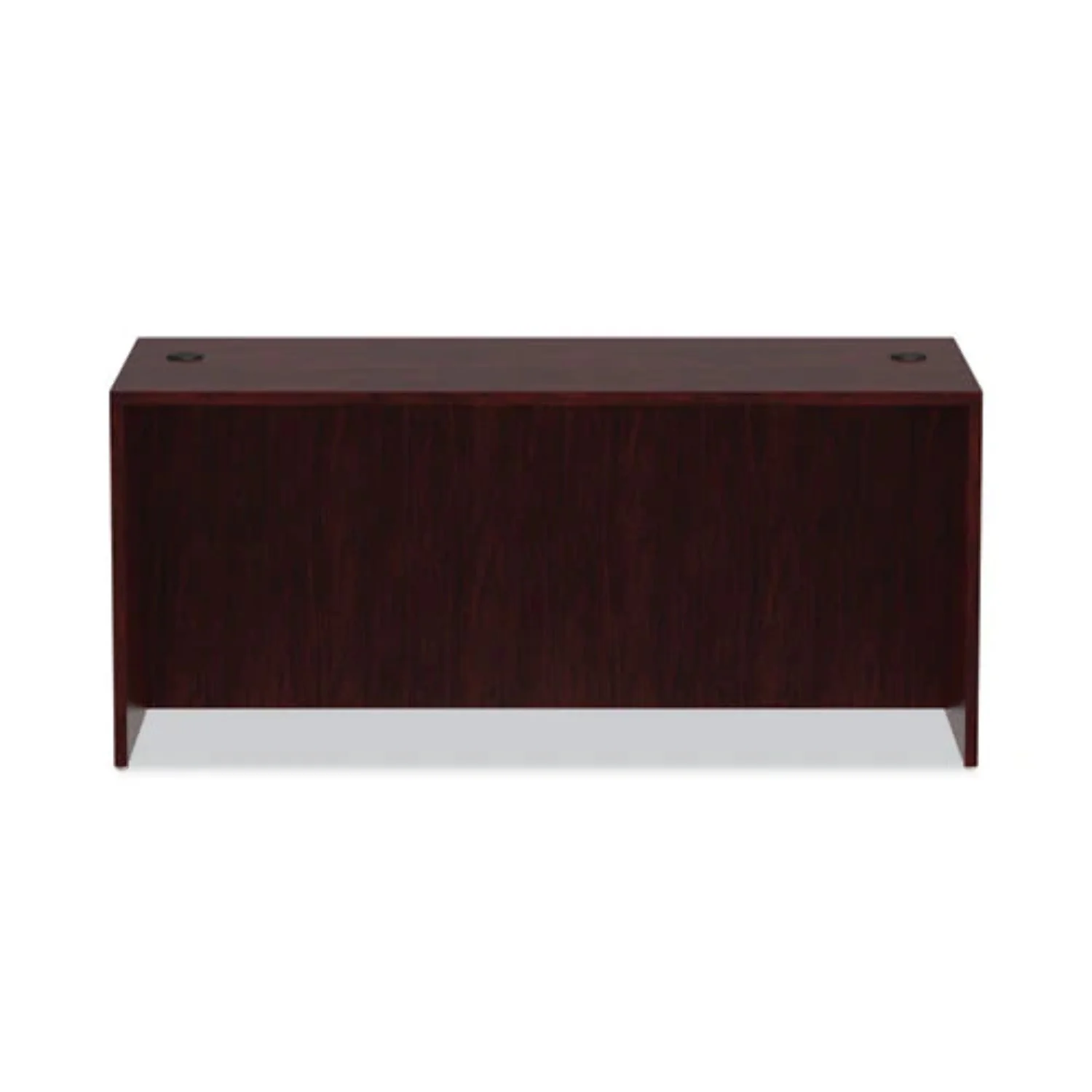 Alera Valencia Series Straight Front Desk Shell,65w x 29 1/2d x 29 5/8h,Mahogany