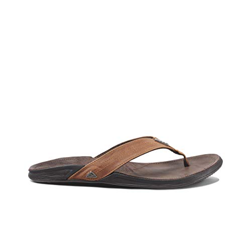 REEF J-Bay III Men's Full Grain Leather Flip Flop