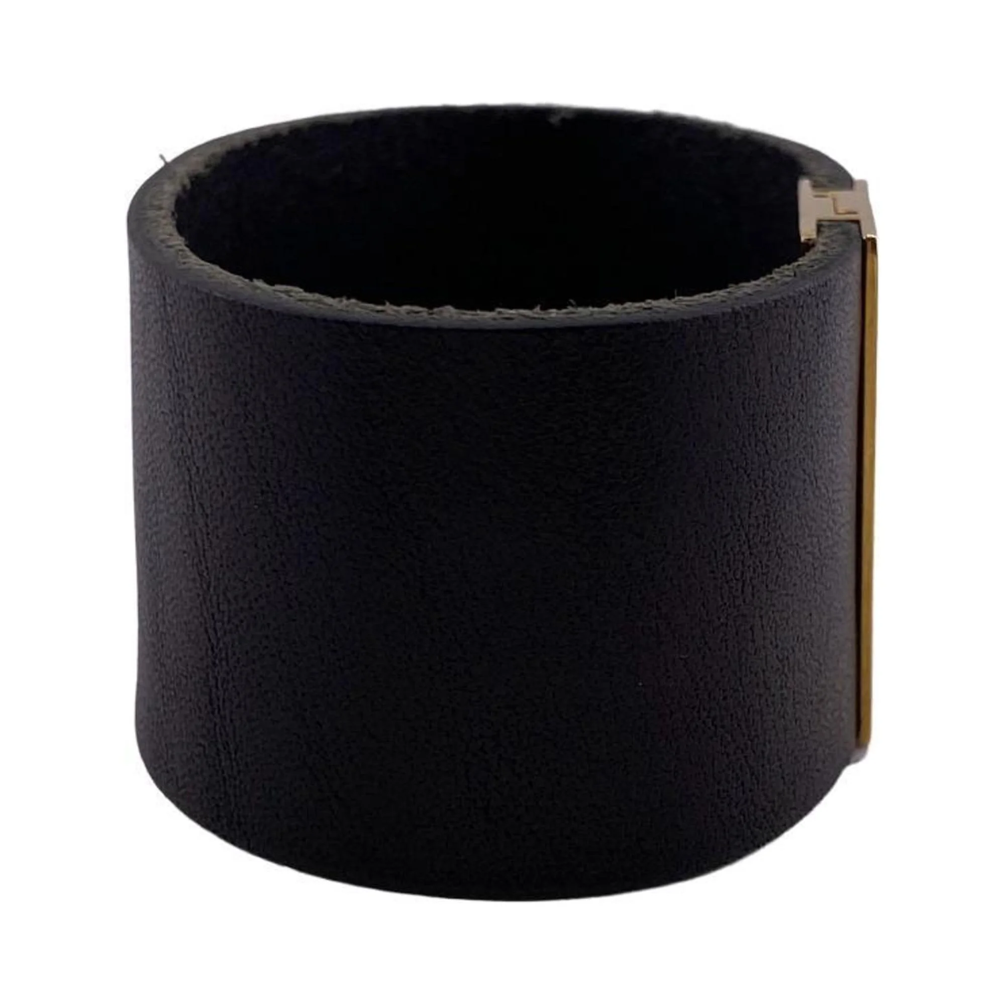 Pre-Owned Yves Saint Laurent SAINT LAURENT PARIS Saint Laurent Paris bangle black ladies (Good)