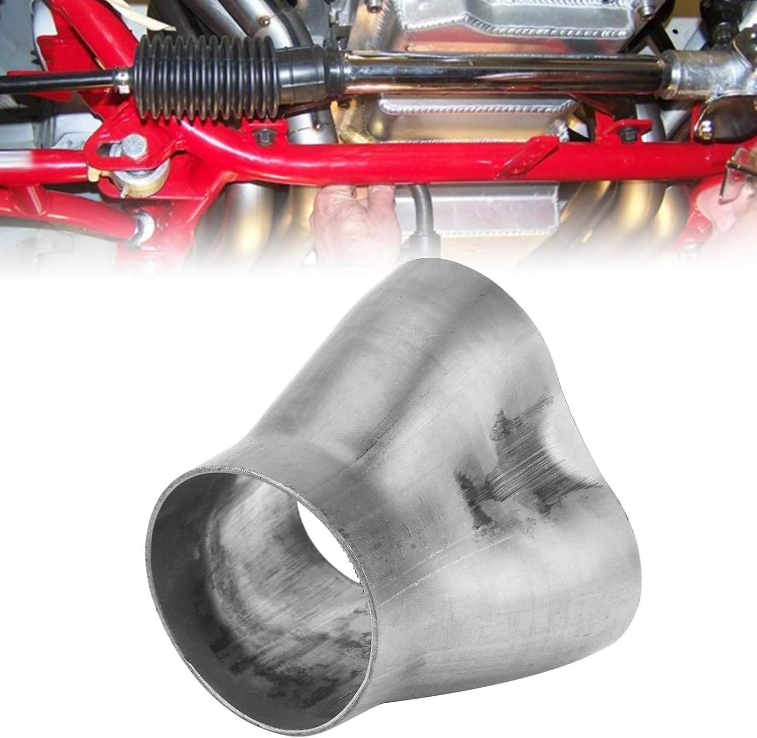 Universal 3-into-1 Stainless Steel Header Collector