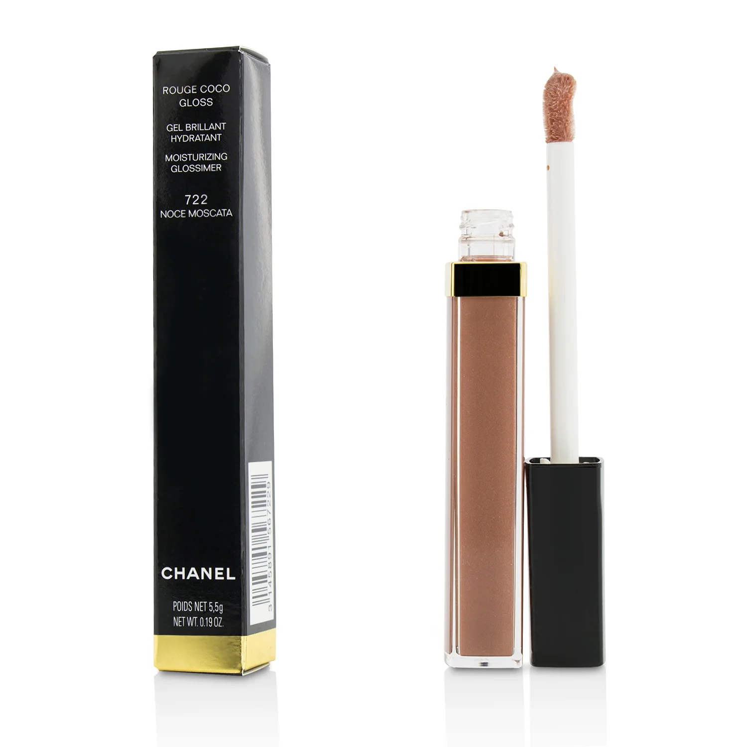 Chanel Rouge Coco Gloss Moisturizing Glossimer - # 806 Rose Tentation  5.5g/0.19oz