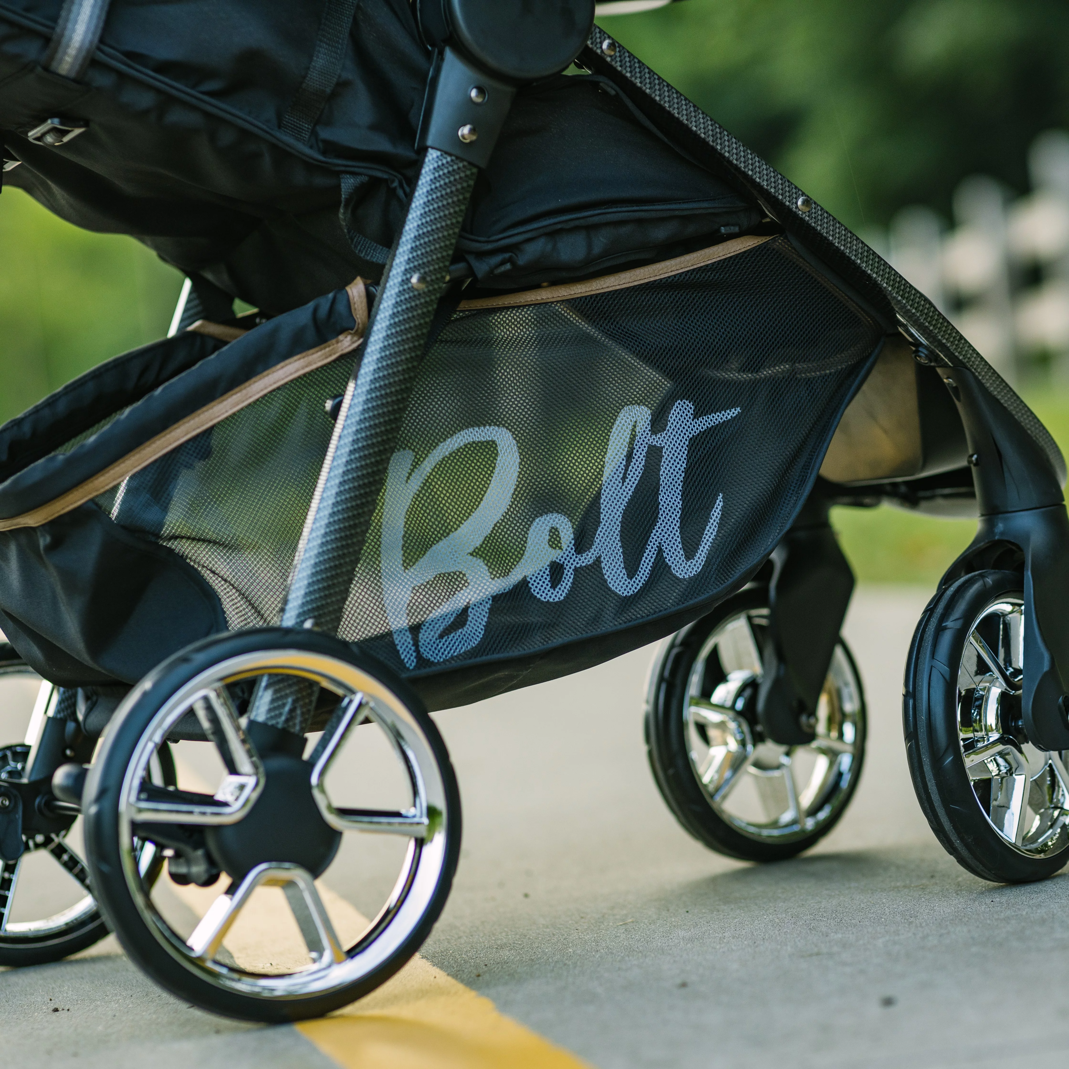 Monbebe Bolt Travel System Stroller and Infant Car Seat, Urban Boho