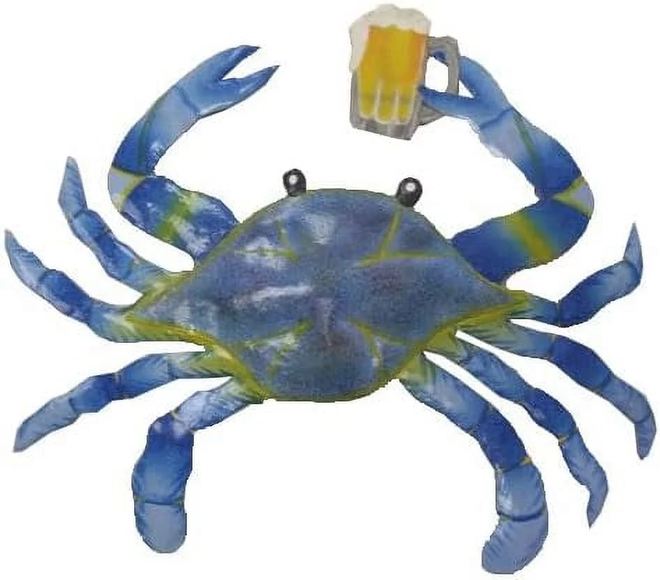 Maryland Blue Crab With Frosty Wall Decor