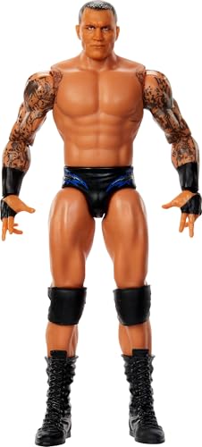 Mattel WWE Randy Orton Action Figure, Main Event Series #154 6-inch Collectible with 10 Articulation Points & Life-Like Look
