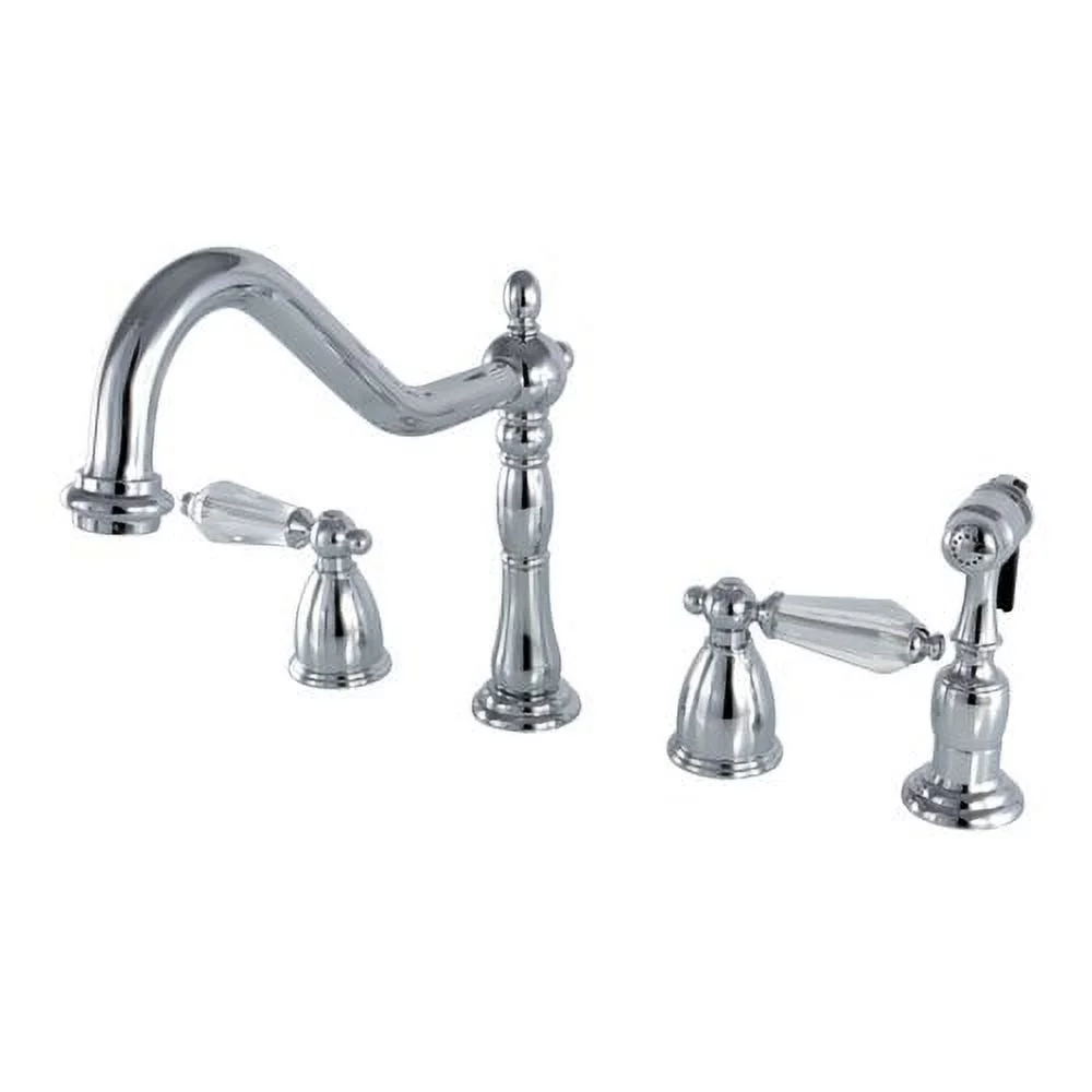 Kingston Brass Kb179.Wllbs Wilshire 1.8 GPM Widespread Kitchen Faucet - Brass