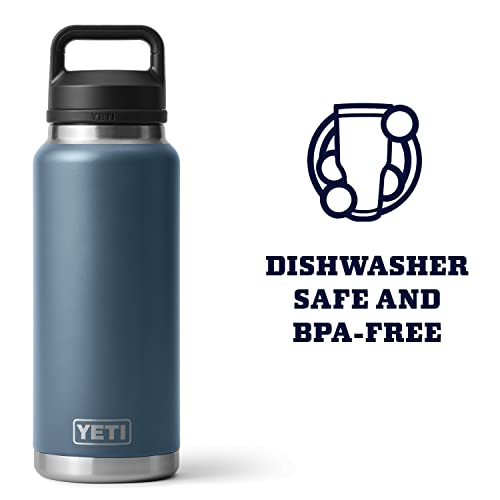 YETI Rambler 36 oz Bottle, Vacuum Insulated, Leakproof, Stainless Steel with Chug Cap