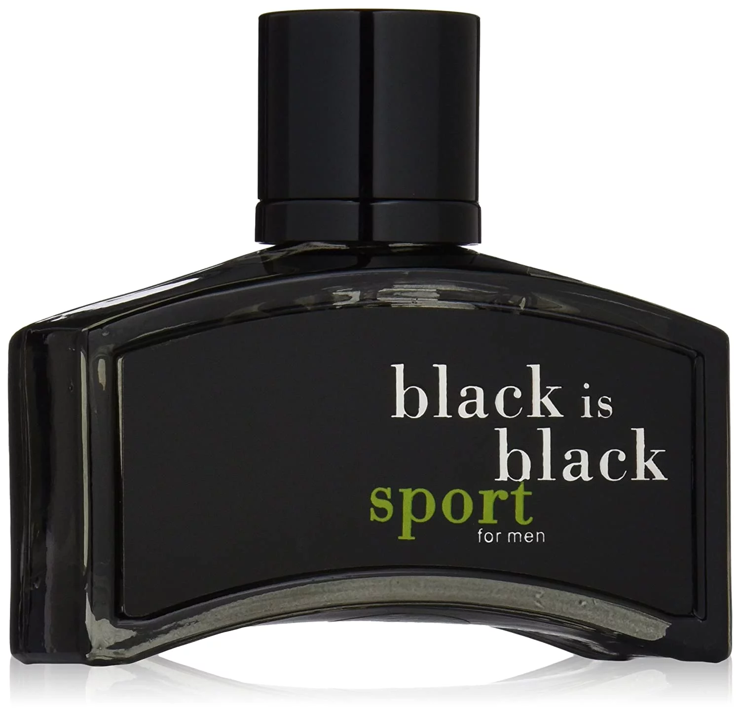 Black is Black Sport Eau de Toilette Spray for Men  3.4 Oz *EN