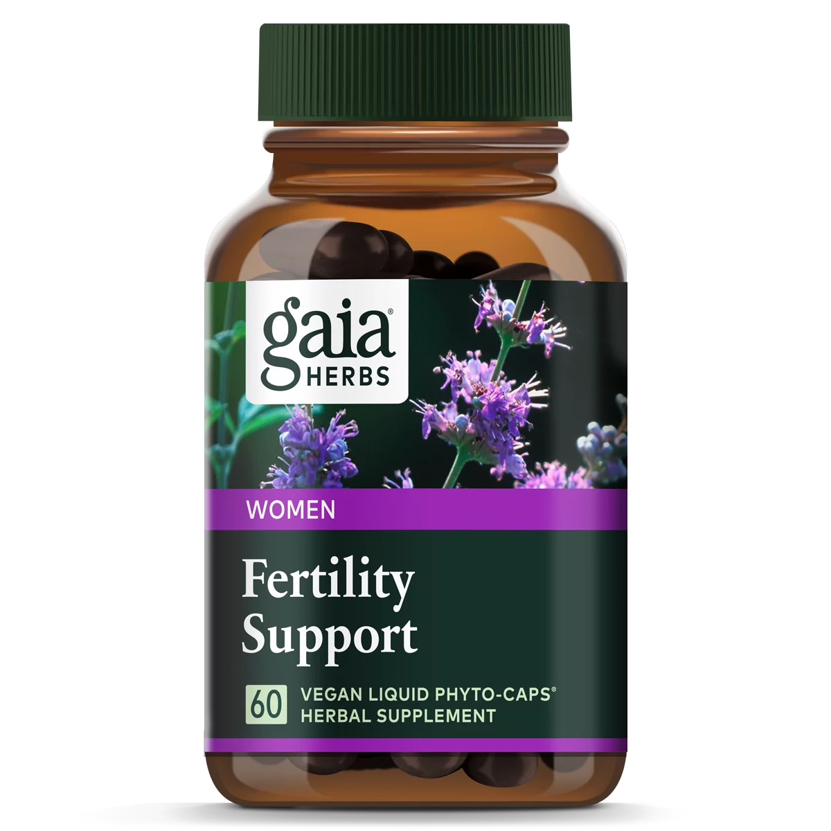 Gaia Herbs Women Fertility Support 60 Vegan Caps