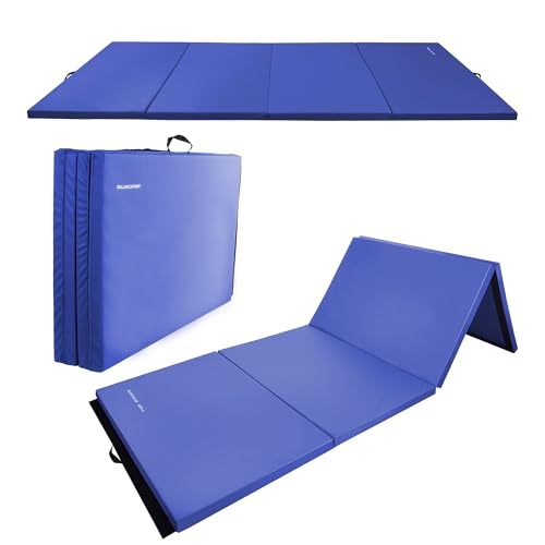 Folding Exercise Aerobics Mat, 4'x8'x2