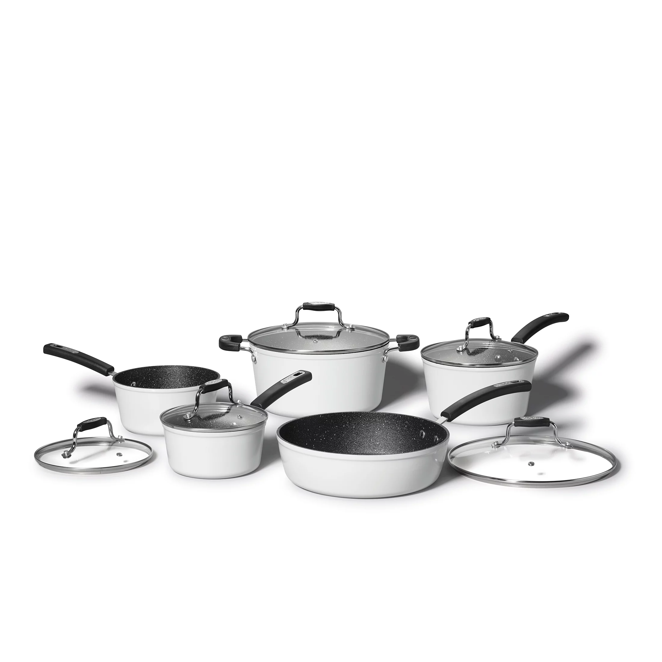 Starfrit The Rock Essentials 10 Piece Set, White