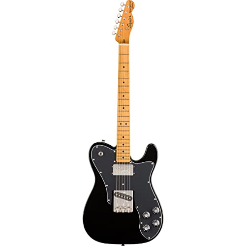 Squier Classic Vibe 70s Thinline Telecaster Electric Guitar, with 2-Year Warranty, Natural, Maple Fingerboard