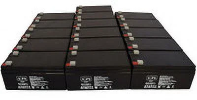 SPS Brand 12V 3.4 Ah Replacement Battery (SG1234T1) for National Power Corporation GT016T4 (20 Pack)