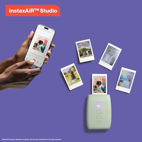 Fujifilm Instax Mini Link 3 Smartphone Printer - Sage Green