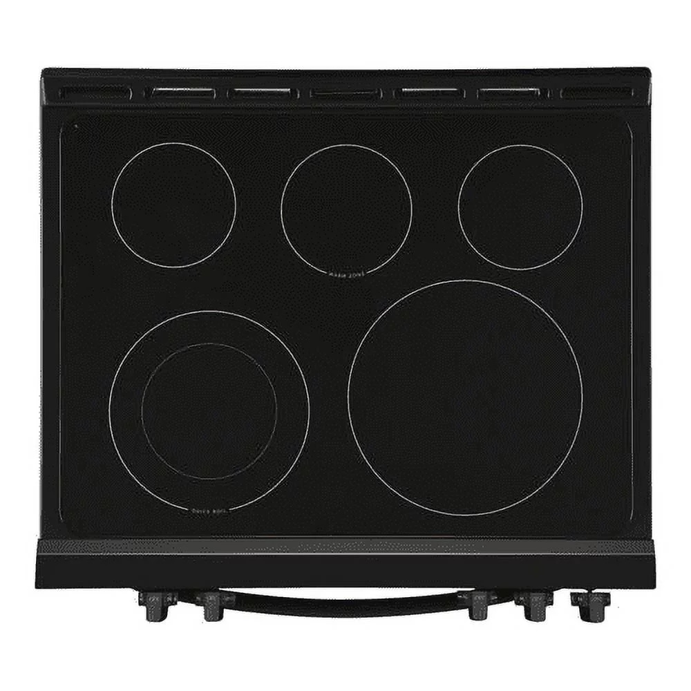 Frigidaire FFEH3054UB - Range - freestanding - niche - width: 30 in - depth: 24 in - height: 36 in - with self-cleaning - black