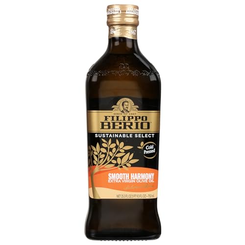 Filippo Berio Sustainable Select Extra Virgin Hearty Balance Olive Oil 25.3 fl oz Glass Bottle