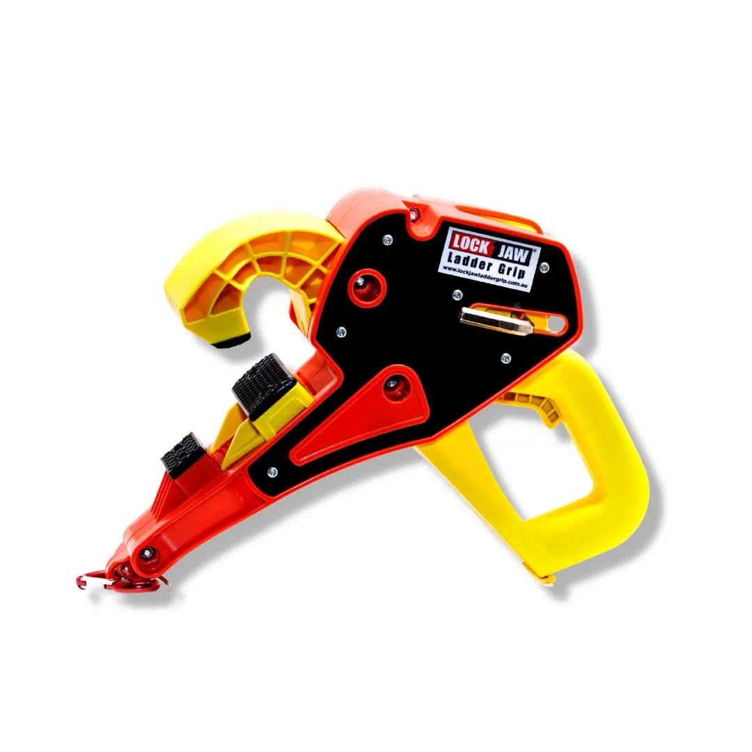 Lock Jaw Ladder Grip - Ladder Safety Clip - Feel Secure on Your Ladders and Climb Safer