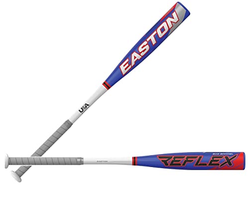 Easton | Reflex Baseball Bat | USA Baseball | -12 Drop | Big Barrel | 1 Pc. Alloy