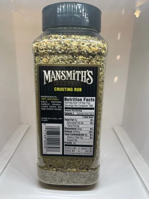 Mansmith's Crusting Rub, 27 oz.