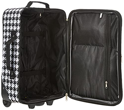 Rockland Fashion Expandable Softside Upright Luggage Set, Charcoal, 2-Piece (14/19)