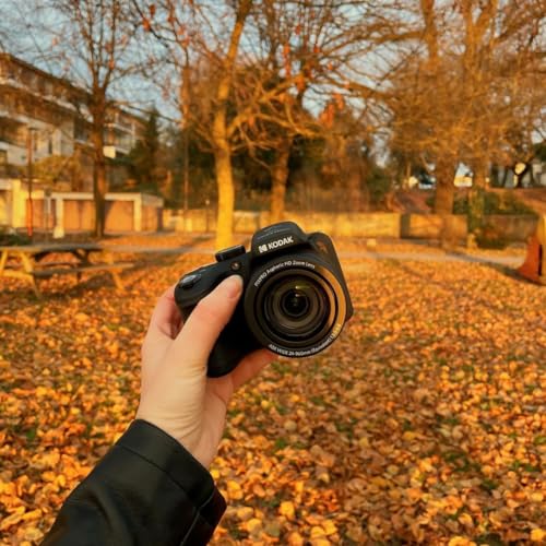 KODAK PIXPRO AZ405-WH 20MP Digital Camera 40X Optical Zoom 24mm Wide Angle Lens Optical Image Stabilization 1080P Full HD Video 3