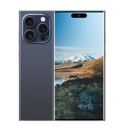 Unlocked Cell Phones Smartphones 5G Phone Android 13 Mobile Phones 8GB+256GB/7 Display/48MP+108MP Camera/6800 mAh/Dual SIM/Build-in Pen (White)