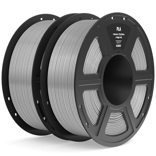 ELEGOO PLA Filament 1.75mm Bundle 4KG, 3D Printer Filament Dimensional Accuracy +/- 0.02mm, 4pcs 1kg Spool(2.2lbs) Fit Most FDM 3D Printers (Black, White, Dark Blue, True Red)