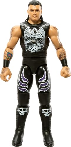 Mattel WWE Action Figure, Series #144 Dominik Mysterio 6-inch Collectible with 10 Articulation Points & Life-Like Look
