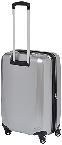 Samsonite Winfield 3 DLX Hardside Expandable Luggage with Spinners, Silver, Carry-On 20-Inch