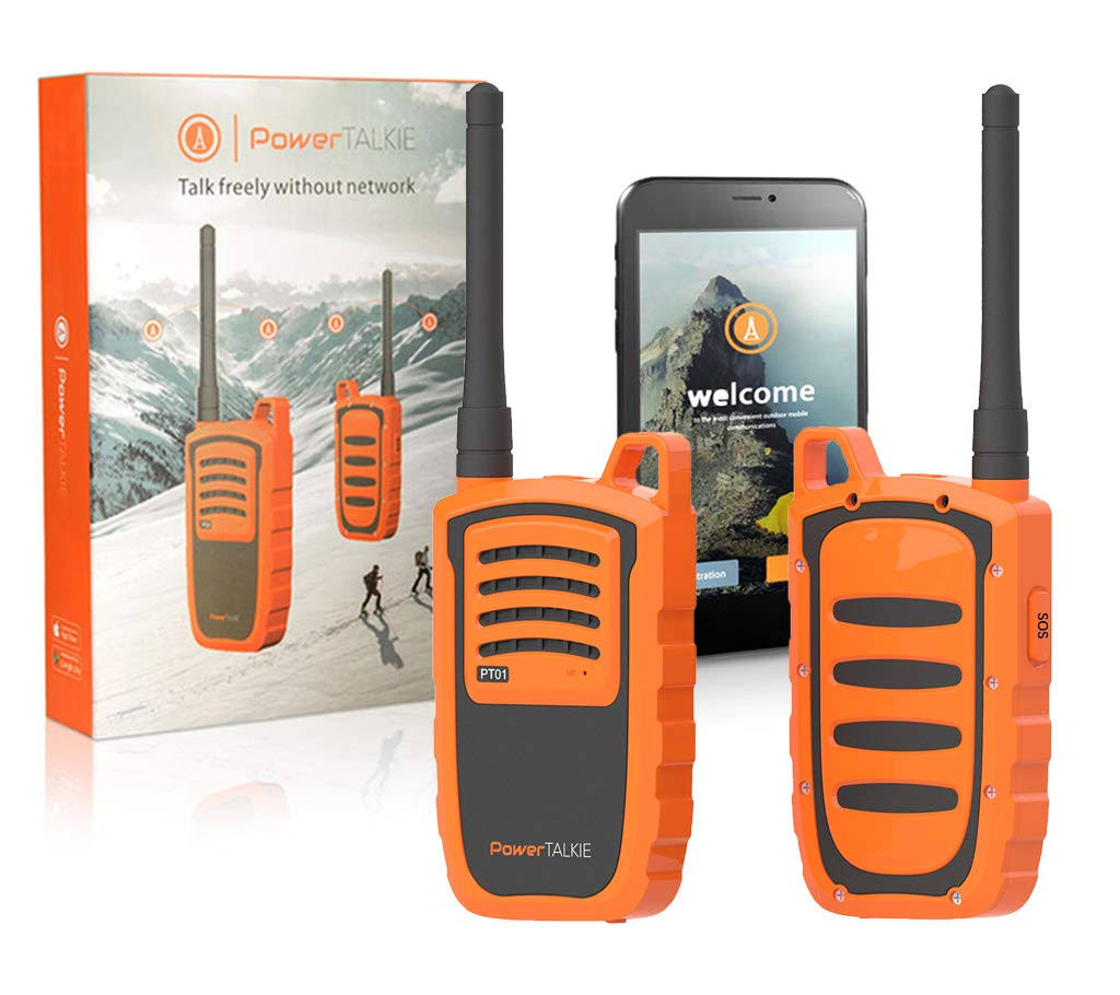 Power Talkie Off Grid Communication Device - with Talk u0026 Messenger Communicator