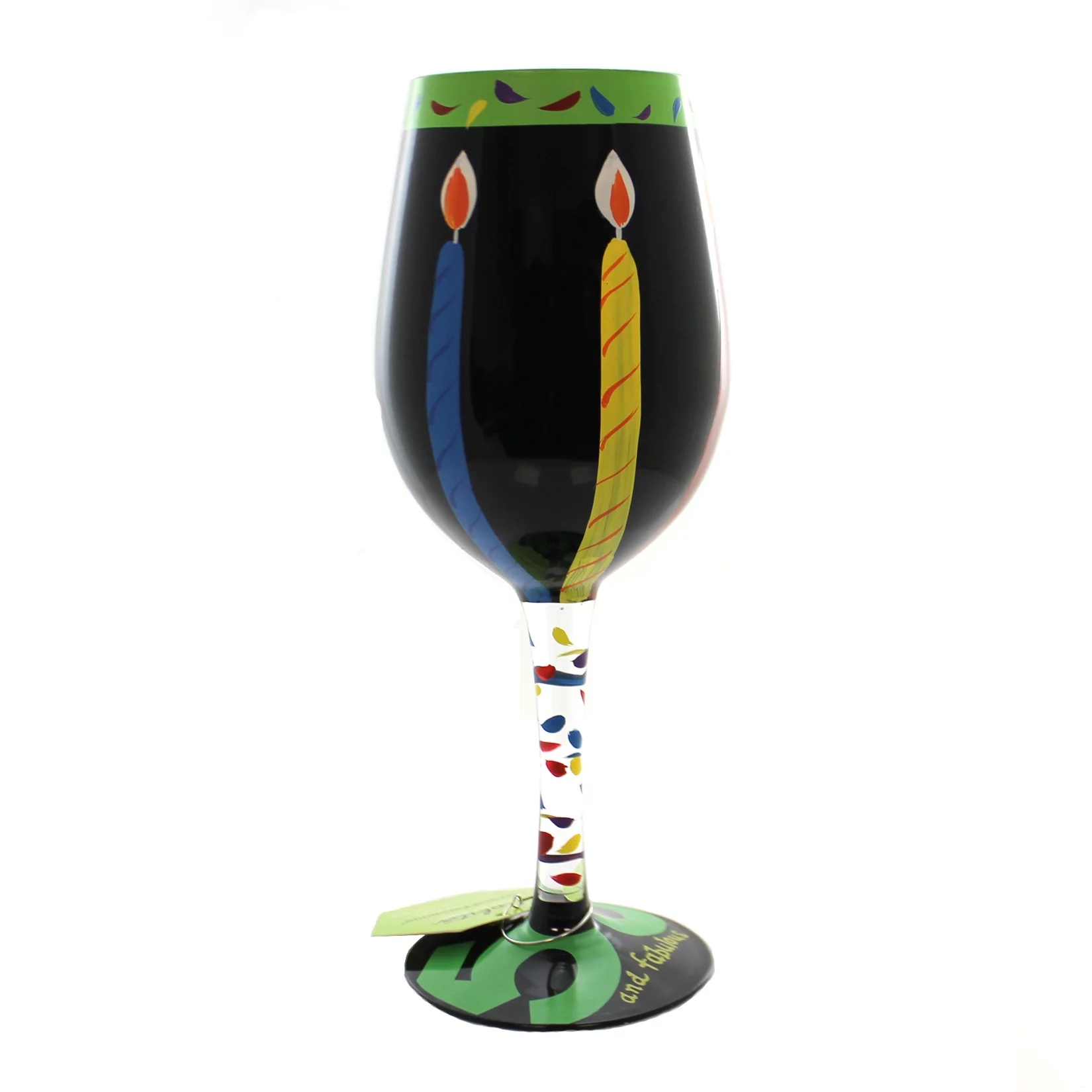 Lolita Glassware 50 & Fabulous Wine Glass #GLS11-5585J