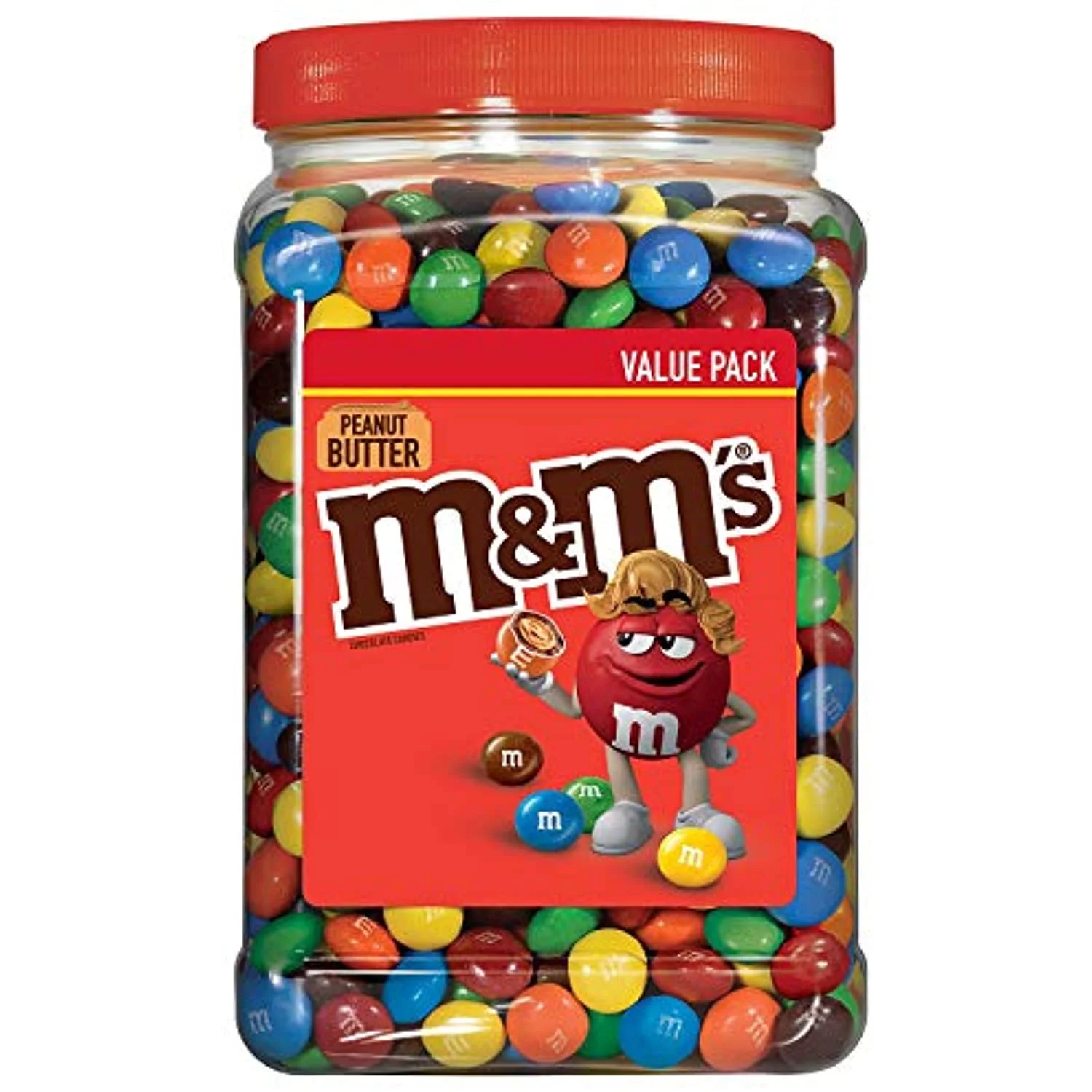 M&Ms Peanut Butter Chocolate Candy (55 Ounce)