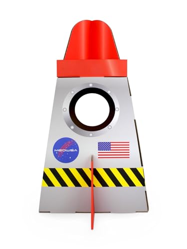 Christmas Cat House & Cat Scratcher w/Bonus Catnip Included