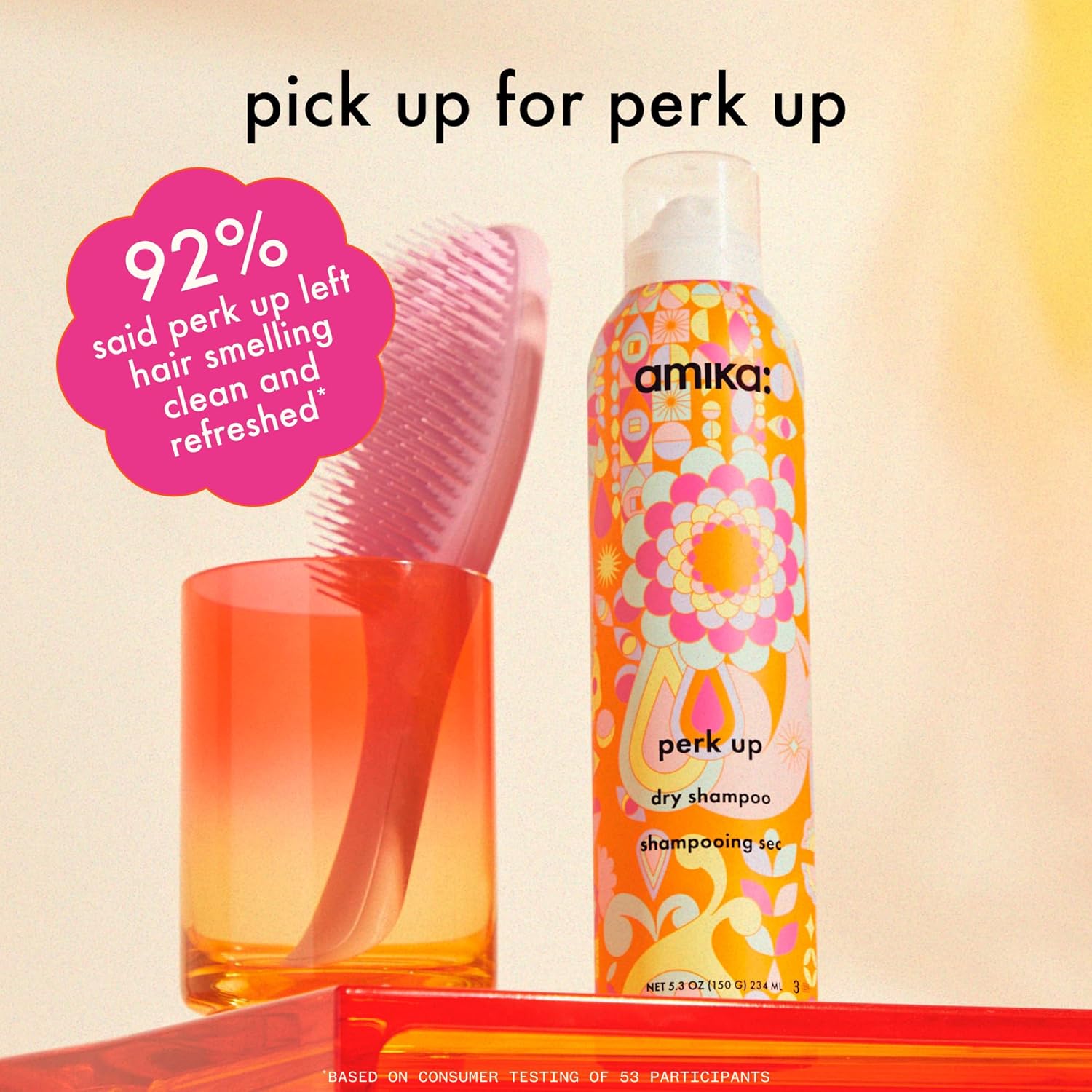 amika perk up talc-free dry shampoo, 9.5oz