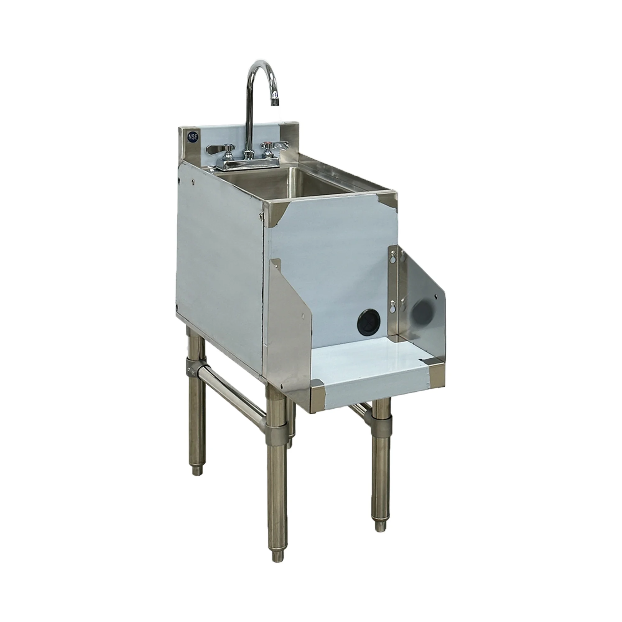 12''x29''x33'' Underbar Blender Station with Sink