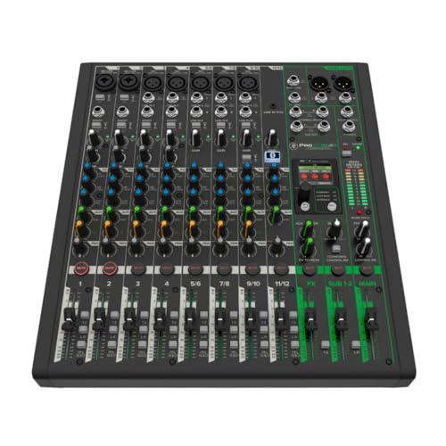 Mackie ProFX10 Go Battery-powered 10-channel Mixer with USB and Enhanced Effects