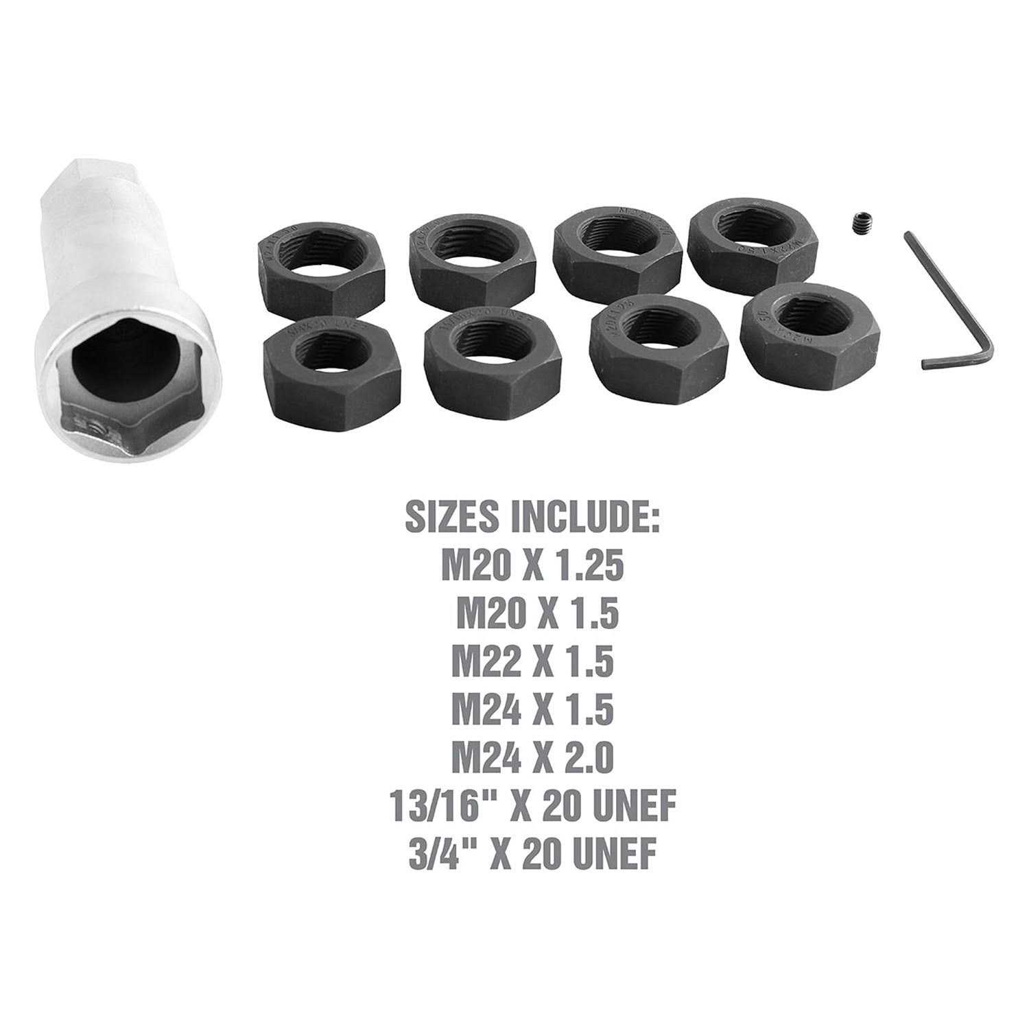 OEMTOOLS 27233 Axle Spindle Threading Set