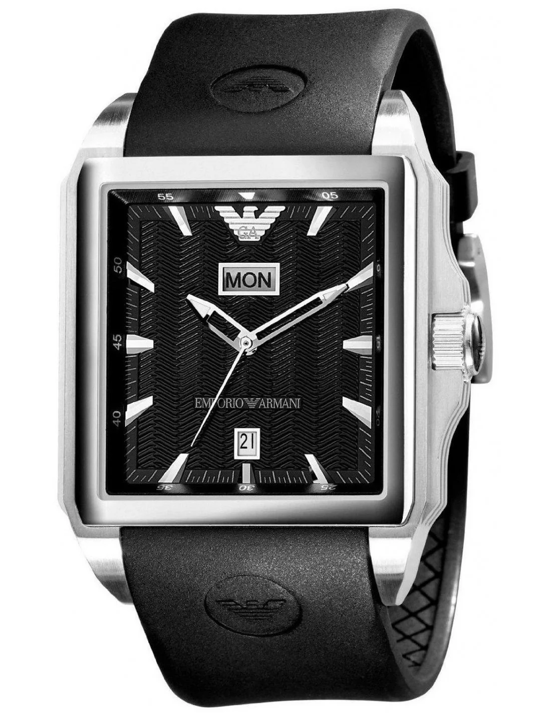WATCH ARMANI STAINLESS STEEL BLACK BLACK MEN AR0653