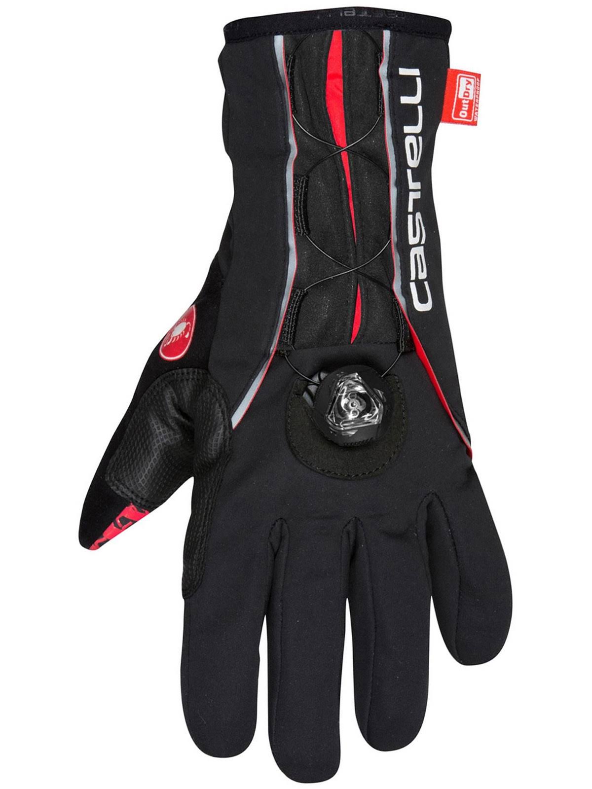 Castelli Boa Glove - Black/Red - M