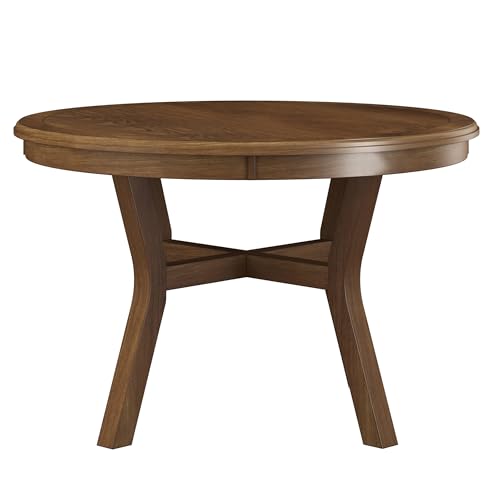 Hillsdale Furniture Cooper Convertible Wood 47 Inch Poker Game Table, Brown