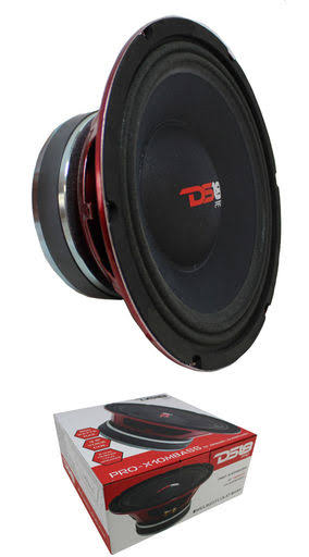 DS18 PRO-X10MBASS 10x22 8 Ohm 800W Midbass Speaker Car Pro Audio