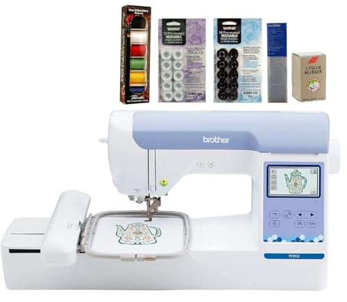 Brother PE900 Embroidery Machine with WLAN, White